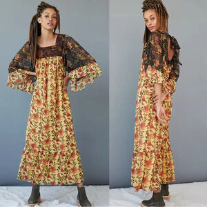 Anthropologie Lilian Maxi Dress by Let Me Be